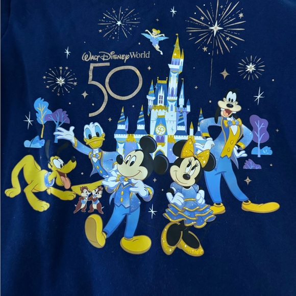 Walt Disney World 50th Anniversary Zip Hoodie XL - Picture 11 of 12